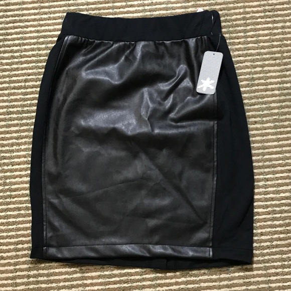 Splendid faux leather pencil skirt small - Picture 4 of 7